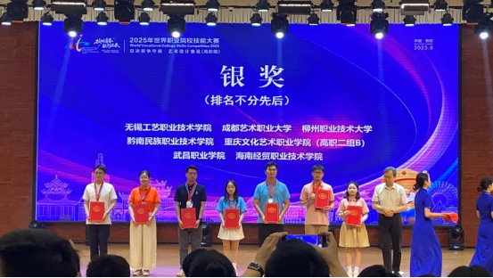 【喜报】院建筑系在世界职业院校技能大赛总决赛获一银三铜